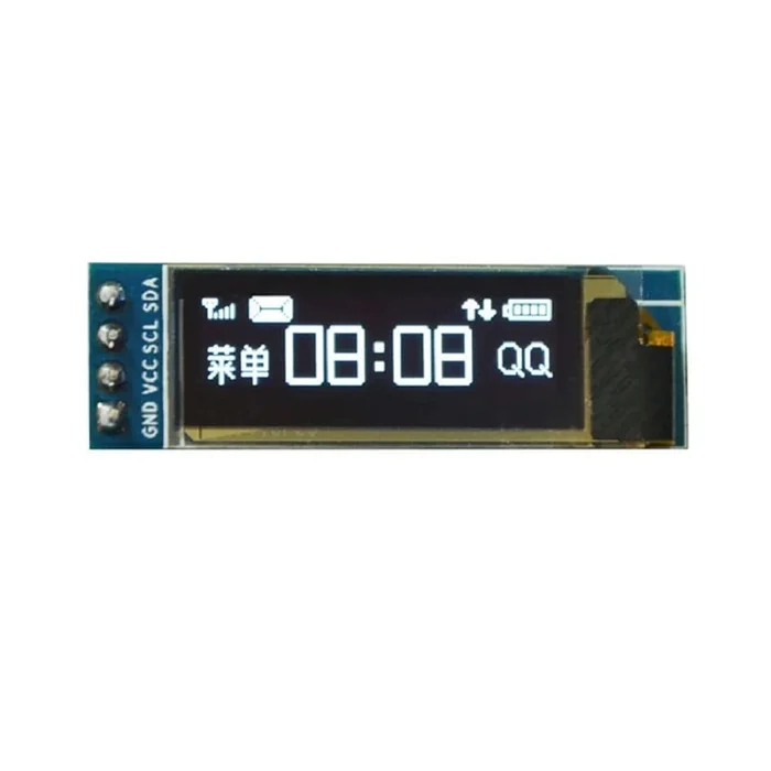 0.91 inch 12832 Blue OLED Display Module with I2C/IIC Serial Interface
