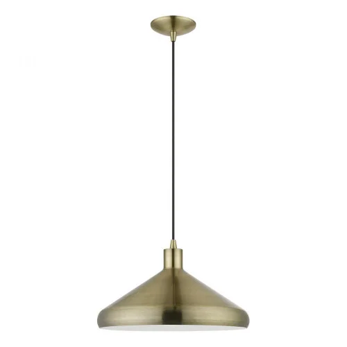 1 Light Antique Brass Pendant (108|40953-01)