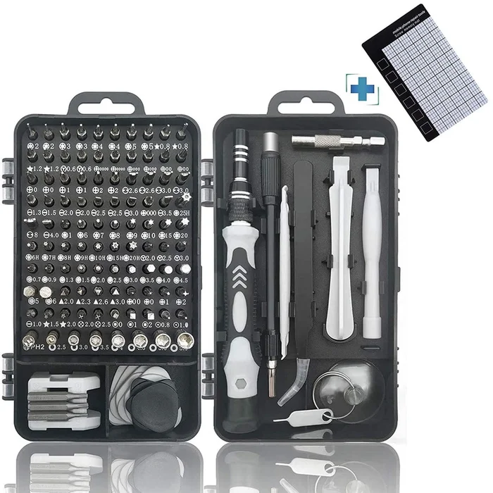 121 in 1 Precision Screwdriver Set Laptop Mobile Screwdriver Kit Magnetic, Impact Driver Bits Set with Case,Computer Repair Tool Kit