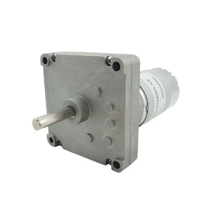 12v DC Rectangle Gear / Geared Motor 300 RPM – High Torque (formerly known as Square Gear)