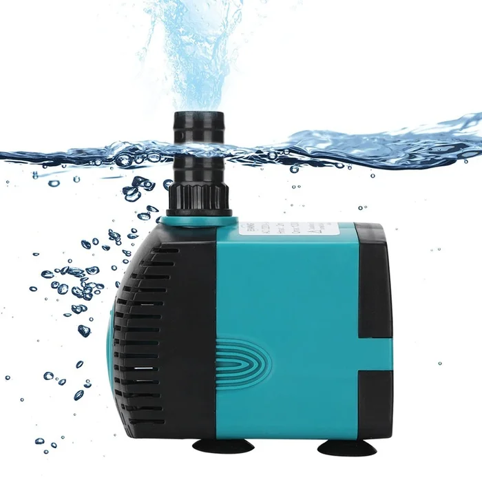 15W 800L/H Submersible Water Pump Mini Fountain Pump for Aquarium Fish Tank Pond Water Gardens Hydroponic Systems with Nozzle AC220-240V,Water Pump