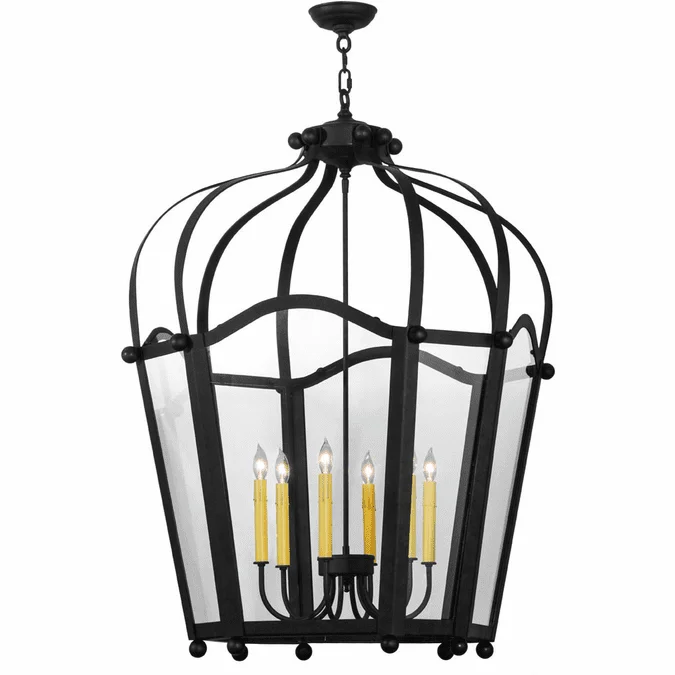2nd Ave. 124809 Citadel Traditional Antique Iron Gate Foyer Light Fixture