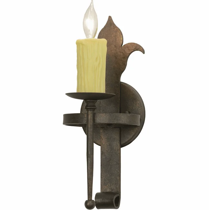 2nd Ave. 153172 Marthe Traditional Gilded Tobacco Light Sconce