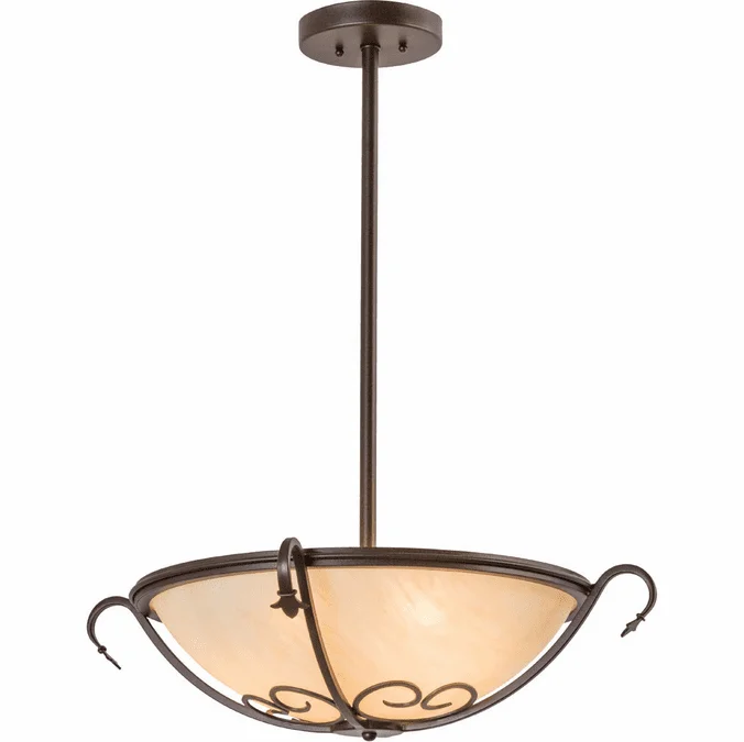 2nd Ave. 171477 Alaine Traditional Cafe Noir Pendant Lighting Fixture