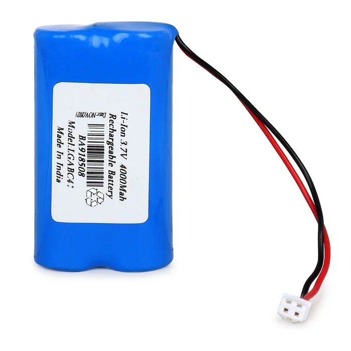 3.7V 4000mAh Rechargeable Lithium ion Battery Power Bank Cell