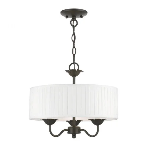 3 Light English Bronze Pendant Chandelier (108|41773-92)