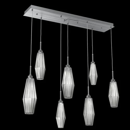 Aalto Linear 7pc Multi-Pendant (1289|PLB0049-07-GM-RS-C01-L3)