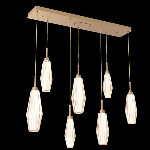 Aalto Linear 7pc Multi-Pendant (1289|PLB0049-07-NB-RA-C01-L3)