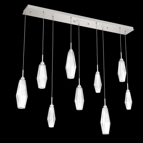 Aalto Linear 9pc Multi-Pendant (1289|PLB0049-09-BS-RC-C01-L1)