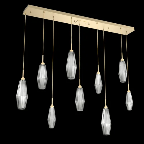 Aalto Linear 9pc Multi-Pendant (1289|PLB0049-09-GB-RS-C01-L1)
