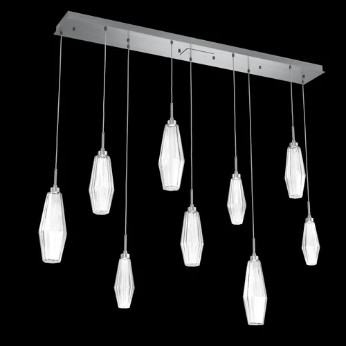 Aalto Linear 9pc Multi-Pendant (1289|PLB0049-09-GM-RC-C01-L1)