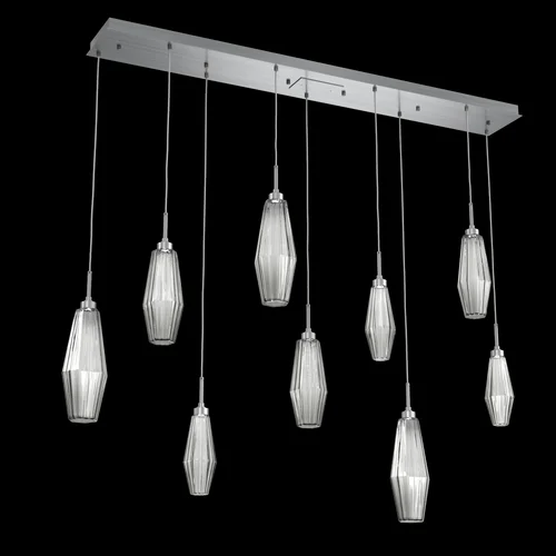 Aalto Linear 9pc Multi-Pendant (1289|PLB0049-09-GM-RS-C01-L3)