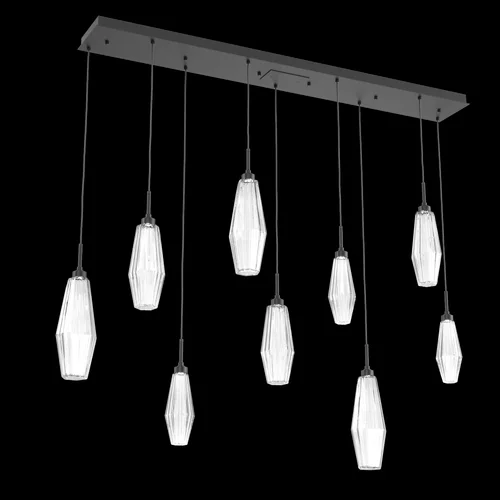 Aalto Linear 9pc Multi-Pendant (1289|PLB0049-09-MB-RC-C01-L1)