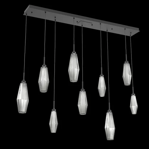 Aalto Linear 9pc Multi-Pendant (1289|PLB0049-09-MB-RS-C01-L1)