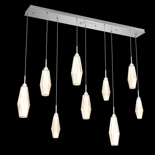 Aalto Linear 9pc Multi-Pendant (1289|PLB0049-09-SN-RA-C01-L1)