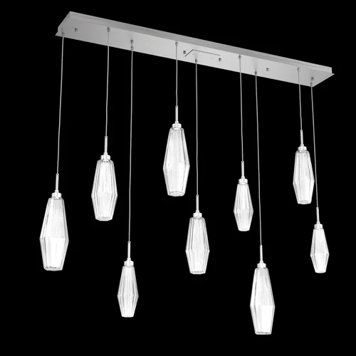 Aalto Linear 9pc Multi-Pendant (1289|PLB0049-09-SN-RC-C01-L1)