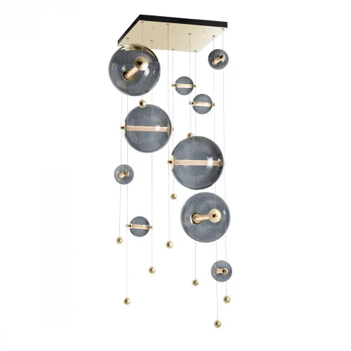 Abacus 10-Light Square LED Pendant (65|139051-LED-STND-86-YL0694)