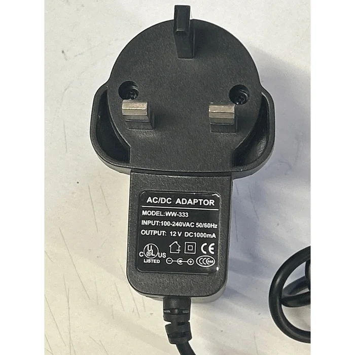 AC/DC Adaptor 12V DC1000mA (Chargers)