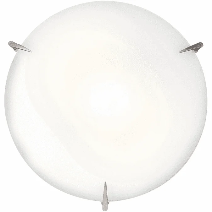 Access 20662-BS/OPL Zenon Modern Brushed Steel 16″ Ceiling Lighting Fixture