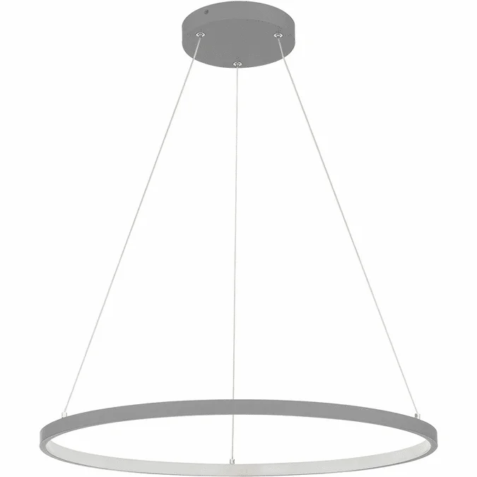 Access 52067LEDD-GRY/ACR Anello Gray LED 16″ Drop Ceiling Lighting
