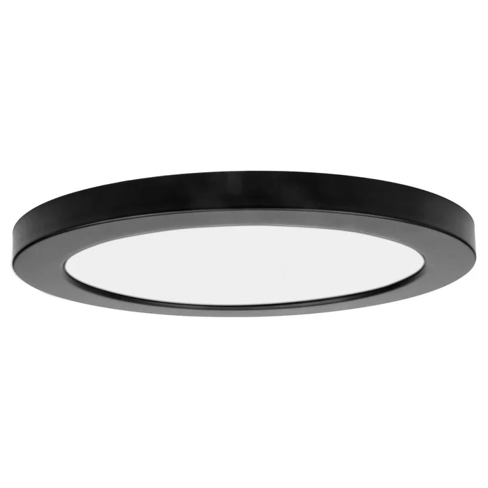 Access Lighting ModPLUS LED Round Flush Mount – Black – 20832LEDD-BL/ACR