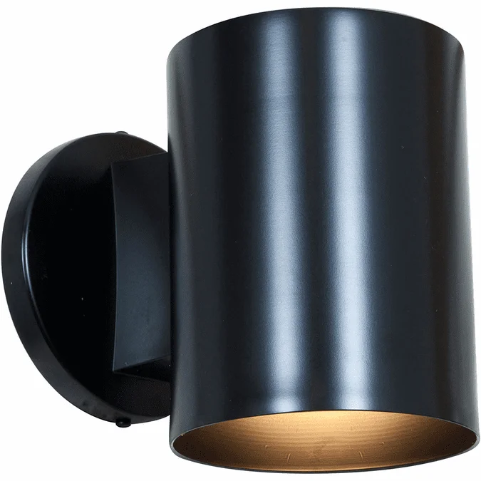 Access TL-20363LEDDLP-BL Poseidon Modern Black Outdoor Wall Sconce Lighting