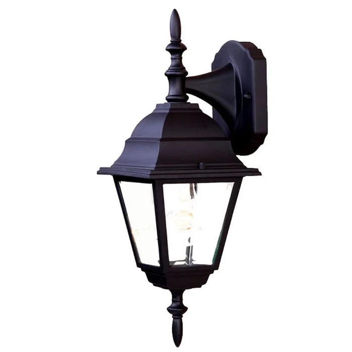 Acclaim Builder’s Choice 1-Light Outdoor Wall Light – Matte Black – 4002BK