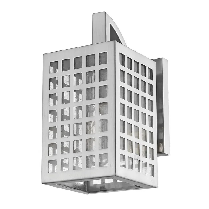 Acclaim Letzel 1-LT Wall Light – Satin Nickel – 1802SN