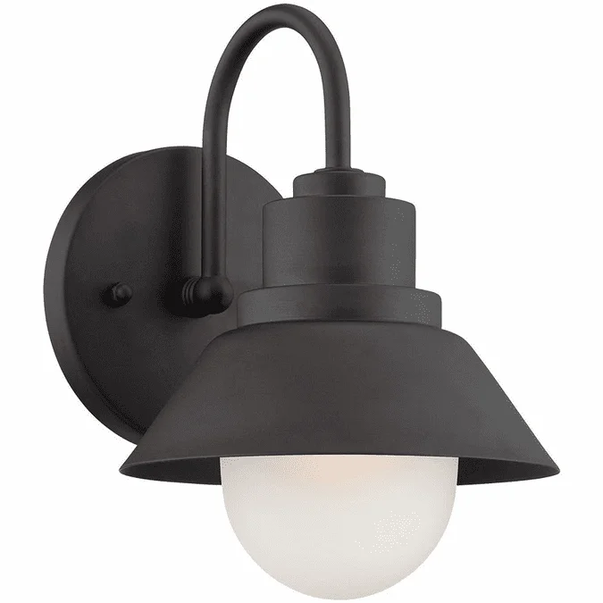Acclaim Lighting 4712BK Astro Contemporary Matte Black Exterior Wall Sconce