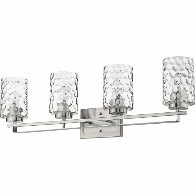 Acclaim Lighting IN40013SN Livvy Satin Nickel 4-Light Bath Lighting Fixture