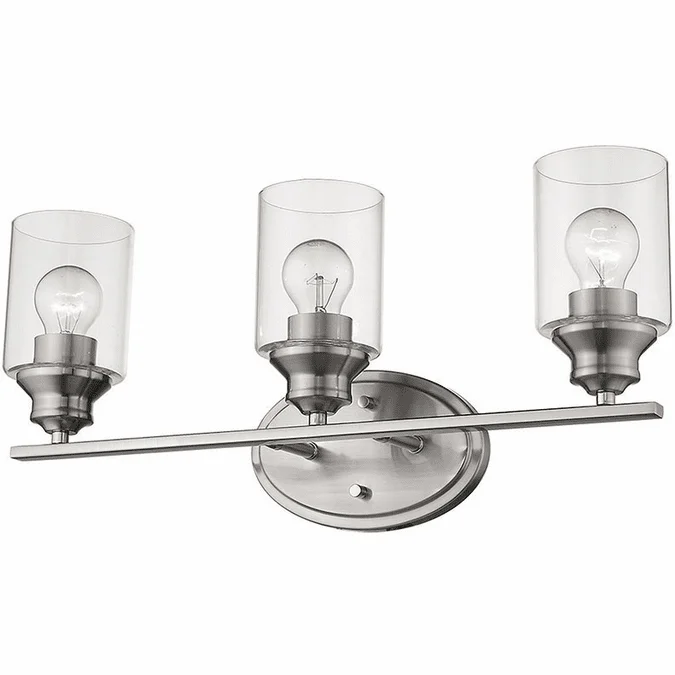 Acclaim Lighting IN41452SN Gemma Satin Nickel 3-Light Bathroom Lighting