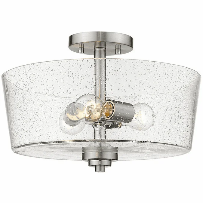 Acclaim Lighting IN61104SN Rowe Satin Nickel Flush Mount Lighting