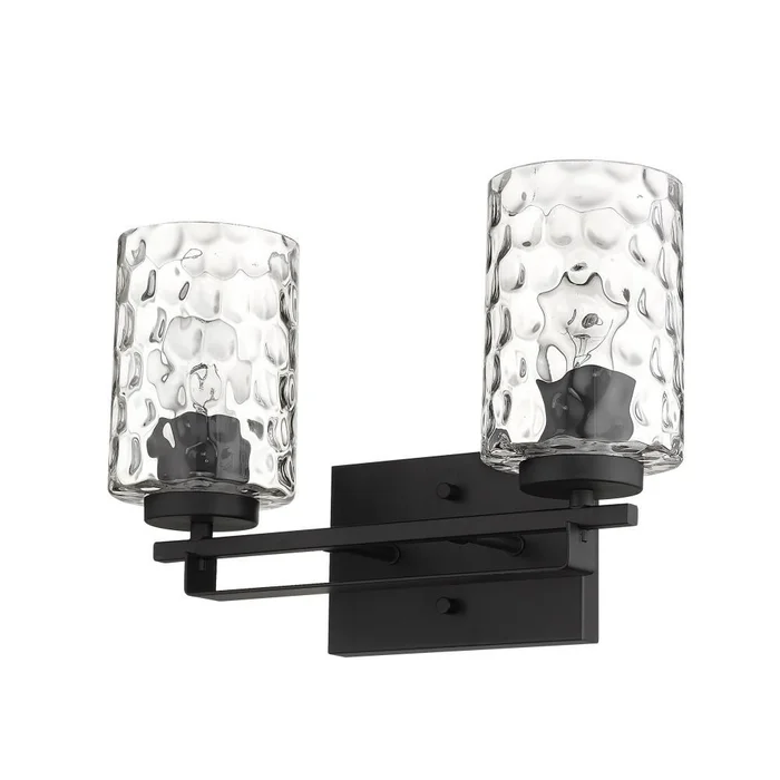 Acclaim Livvy 2-Light Bath Vanity Light – Matte Black – IN40011BK