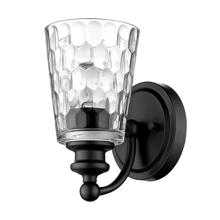 Acclaim Mae 1-Light Wall Sconce – Matte Black – IN40020BK