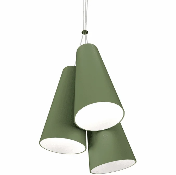 Accord Lighting 1234 Conical Drop Ceiling Light Fixture