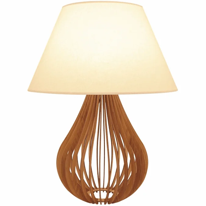 Accord Lighting 7022.06 Cappadocia Contemporary Louro Freijo LED Table Lamp Lighting