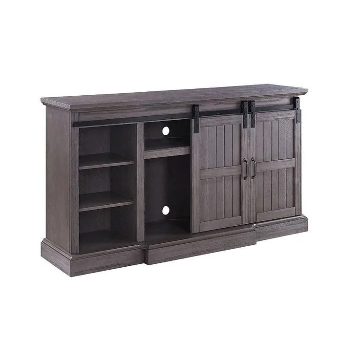 ACME Admon TV Stand in Gray Oak 91618TVS EST SHIP TIME APPX 4 WEEKS