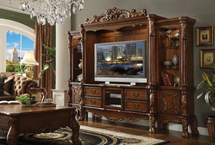 Acme Dresden Entertainment Center in Cherry 91335 EST SHIP TIME APPX 4 WEEKS