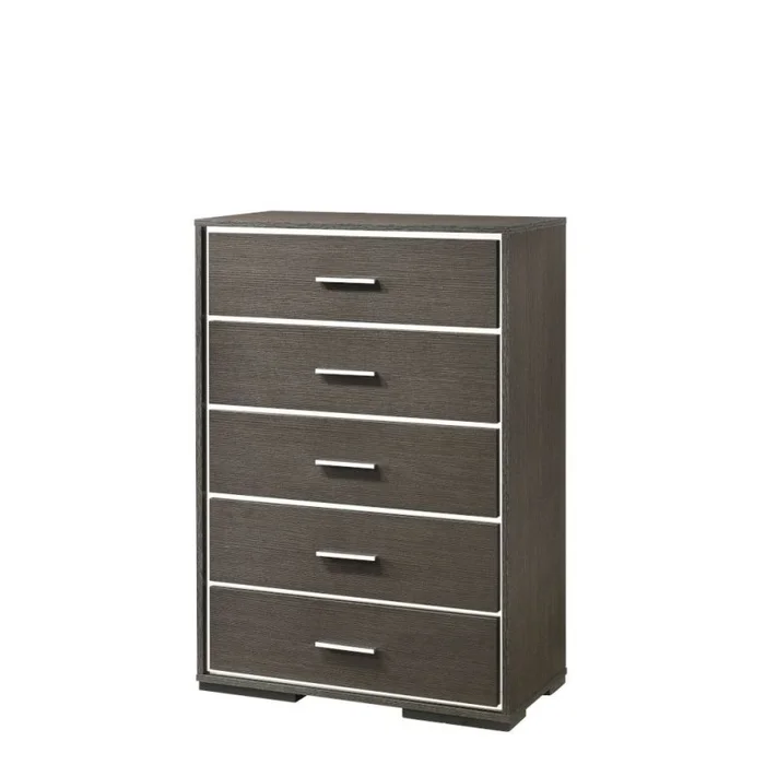ACME Escher Chest in Gray Oak 27656 EST SHIP TIME APPX 4 WEEKS