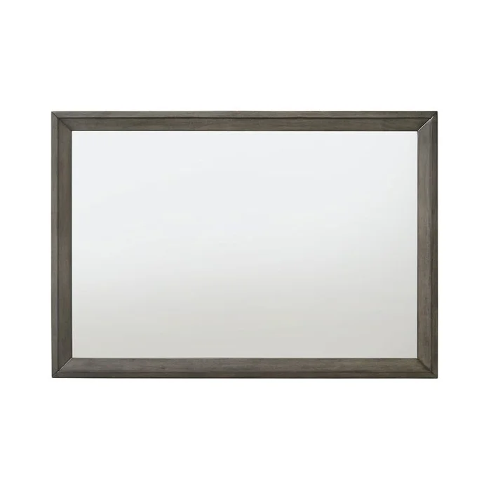 ACME Escher Mirror in Gray Oak 27654 EST SHIP TIME APPX 4 WEEKS