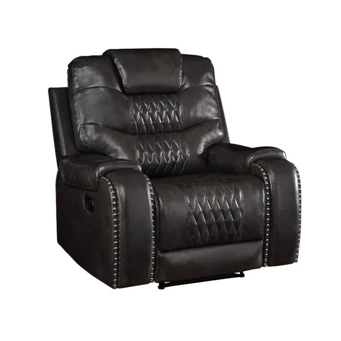 Acme Furniture Braylon Recliner in Black 55412 EST SHIP TIME APPX 4 WEEKS