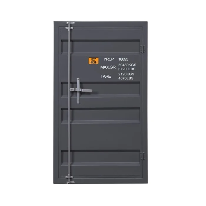 Acme Furniture Cargo Chest in Gunmetal 35925 EST SHIP TIME APPX 4 WEEKS