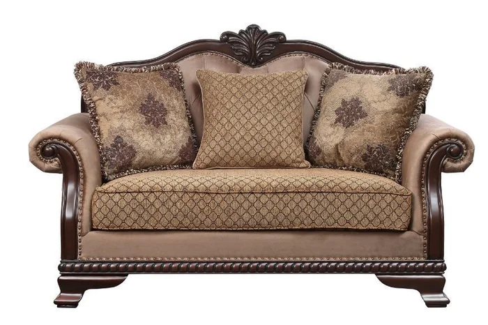 Acme Furniture Chateau De Ville Loveseat in Espresso 58266 EST SHIP TIME APPX 4 WEEKS