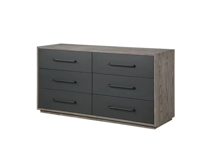 Acme Furniture Estevon Dresser in Gray Oak BD00614 EST SHIP TIME APPX 4 WEEKS