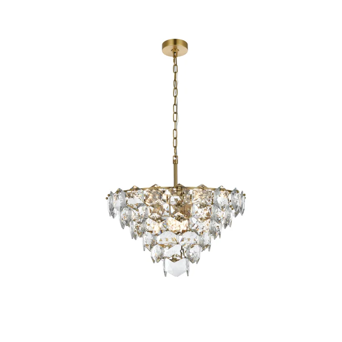 adaline 24 inch chandelier in satin gold