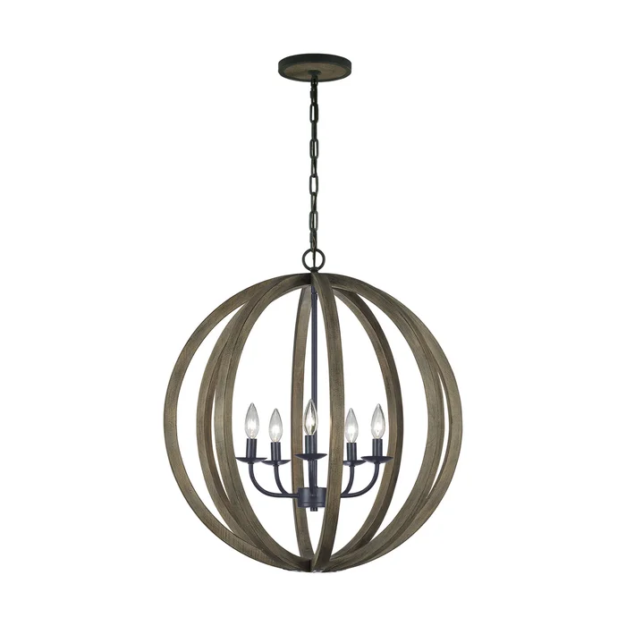 Allier Five Light Pendant