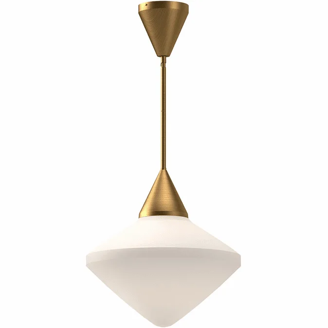 Alora Mood PD537714AGOP Nora Aged Gold 14″ Pendant Lighting