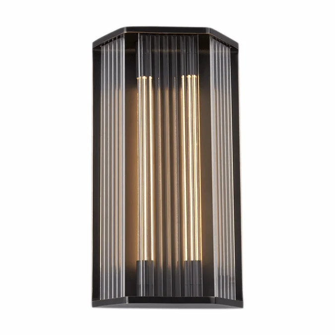 Alora WV339216UBCR Sabre Contemporary Urban Bronze LED Lighting Sconce
