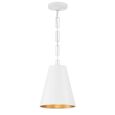 Alston Two Light Chandelier in Matte White + Antique Gold (60|8685-MT-GA)