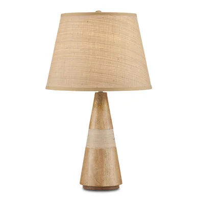 Amalia Table Lamp One Light Table Lamp in Natural/Brass (142|6000-0828)